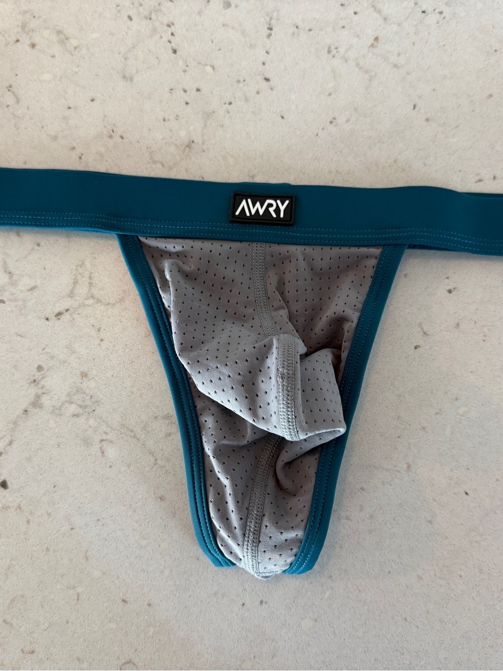 AWRY Aero Thong in Gray, Large - Picture 6 of 8
